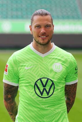 VfL Fototermin Wolfsburg, 13.07.2021, FUßBALL - VfL Wolfsburg, Bundesliga, Fototermin, Saison 2021 2022. Daniel Ginczek (VfL Wolfsburg) Wolfsburg