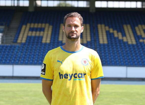 Nick Proschwitz ; Eintracht Braunschweig; 3.Liga, Portraettermin 2021 2022