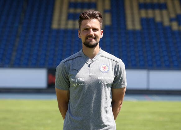 Athletik- und Reha Trainer Janning Michels ; Eintracht Braunschweig; 3.Liga, Portraettermin 2021 2022