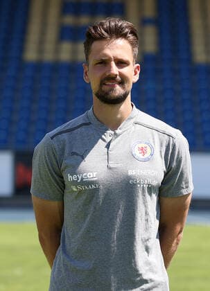 Athletik- und Reha Trainer Janning Michels ; Eintracht Braunschweig; 3.Liga, Portraettermin 2021 2022