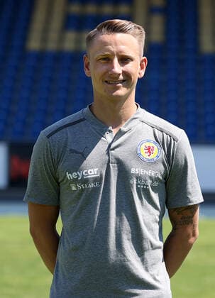 Videoanalyst Marcel Goslar; Eintracht Braunschweig; 3.Liga, Portraettermin 2021 2022