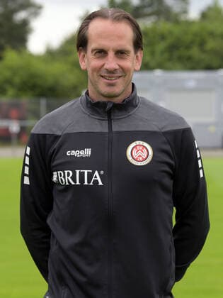 15.07.2021, xjhx, Fussball 3.Liga, SV Wehen Wiesbaden Porträt - Porträttermin 2021 2022 emspor, v.l. Trainer Ruediger Rehm (SV Wehen Wiesbaden) (DFL DFB REGULATIONS PROHIBIT ANY USE OF PHOTOGRAPHS as IMAGE SEQUENCES and or QUASI-VIDEO) Wehen