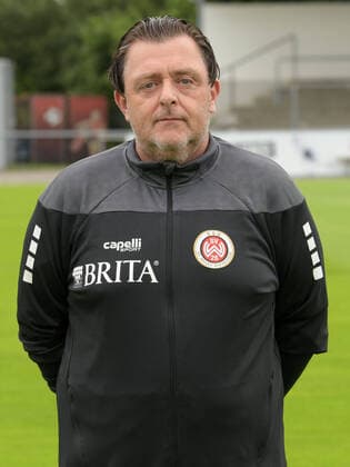 15.07.2021, xjhx, Fussball 3.Liga, SV Wehen Wiesbaden Porträt - Porträttermin 2021 2022 emspor, v.l. Betreuer Torsten Conradi (DFL DFB REGULATIONS PROHIBIT ANY USE OF PHOTOGRAPHS as IMAGE SEQUENCES and or QUASI-VIDEO) Wehen