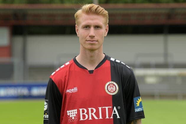 15.07.2021, xjhx, Fussball 3.Liga, SV Wehen Wiesbaden Porträt - Porträttermin 2021 2022 emspor, v.l. Bjarke Jacobsen (DFL DFB REGULATIONS PROHIBIT ANY USE OF PHOTOGRAPHS as IMAGE SEQUENCES and or QUASI-VIDEO) Wehen