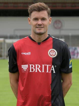 15.07.2021, xjhx, Fussball 3.Liga, SV Wehen Wiesbaden Porträt - Porträttermin 2021 2022 emspor, v.l. Stefan Stangl (DFL DFB REGULATIONS PROHIBIT ANY USE OF PHOTOGRAPHS as IMAGE SEQUENCES and or QUASI-VIDEO) Wehen