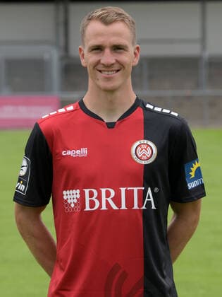 15.07.2021, xjhx, Fussball 3.Liga, SV Wehen Wiesbaden Porträt - Porträttermin 2021 2022 emspor, v.l. Emanuel Taffertshofer (DFL DFB REGULATIONS PROHIBIT ANY USE OF PHOTOGRAPHS as IMAGE SEQUENCES and or QUASI-VIDEO) Wehen