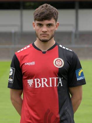 15.07.2021, xjhx, Fussball 3.Liga, SV Wehen Wiesbaden Porträt - Porträttermin 2021 2022 emspor, v.l. Ben Bischof (DFL DFB REGULATIONS PROHIBIT ANY USE OF PHOTOGRAPHS as IMAGE SEQUENCES and or QUASI-VIDEO) Wehen