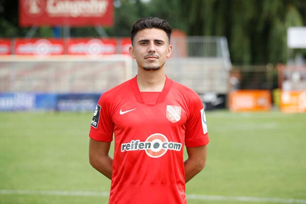 15.07.2021, Wilhelm-Langrehr-Stadion, Garbsen, 3. Liga, TSV Havelse Portraittermin, im Bild Nikos Elfert (15, Havelse TSV Havelse Teamfotos