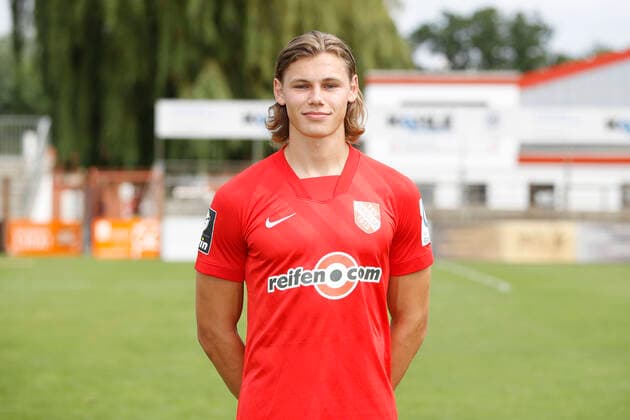 15.07.2021, Wilhelm-Langrehr-Stadion, Garbsen, 3. Liga, TSV Havelse Portraittermin, im Bild Fynn Lakenmacher (18, Havelse) TSV Havelse Teamfotos