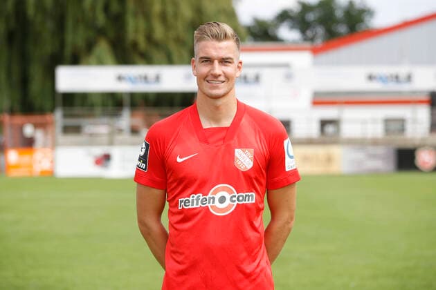 15.07.2021, Wilhelm-Langrehr-Stadion, Garbsen, 3. Liga, TSV Havelse Portraittermin, im Bild Tobias Foelster (20, Havelse) TSV Havelse Teamfotos