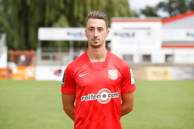 15.07.2021, Wilhelm-Langrehr-Stadion, Garbsen, 3. Liga, TSV Havelse Portraittermin, im Bild Linus Meyer (23, Havelse) TSV Havelse Teamfotos