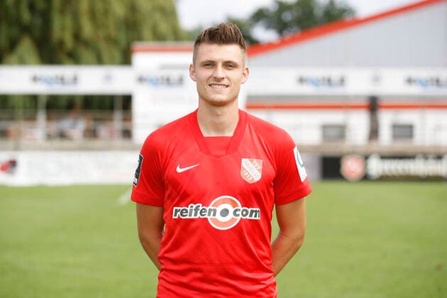 15.07.2021, Wilhelm-Langrehr-Stadion, Garbsen, 3. Liga, TSV Havelse Portraittermin, im Bild Noah Plume (24, Havelse) TSV Havelse Teamfotos