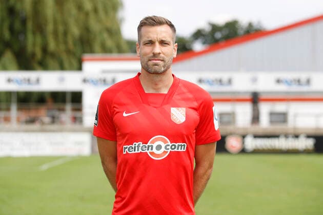 15.07.2021, Wilhelm-Langrehr-Stadion, Garbsen, 3. Liga, TSV Havelse Portraittermin, im Bild Niklas Tasky (26, Havelse) TSV Havelse Teamfotos