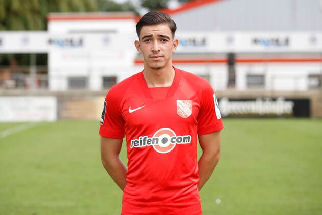 15.07.2021, Wilhelm-Langrehr-Stadion, Garbsen, 3. Liga, TSV Havelse Portraittermin, im Bild Julian Rufidis (28, Havelse) TSV Havelse Teamfotos