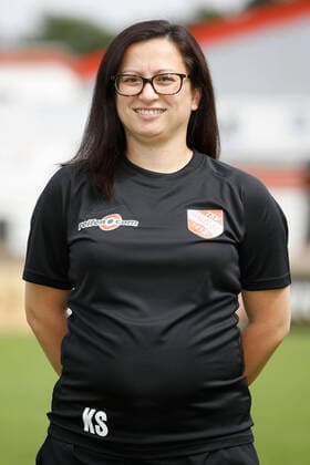 15.07.2021, Wilhelm-Langrehr-Stadion, Garbsen, 3. Liga, TSV Havelse Portraittermin, im Bild Kerstin Schneidereit (Teammanagerin, Havelse) TSV Havelse Teamfotos