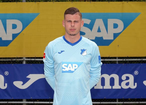 Luca Philipp , TSG 1899 Hoffenheim . Porträttermin TSG 1899 Hoffenheim 2021-2022 . Zuzenhausen, GER, 15.07.2020 ,Fussball 1. Bundesliga 2021 2022 . Editorial use only !