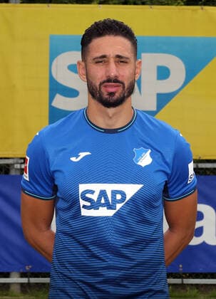 Ishak Belfodil , TSG 1899 Hoffenheim . Porträttermin TSG 1899 Hoffenheim 2021-2022 . Zuzenhausen, GER, 15.07.2020 ,Fussball 1. Bundesliga 2021 2022 . Editorial use only !