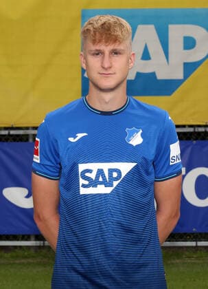 Gabriel Haider , TSG 1899 Hoffenheim . Porträttermin TSG 1899 Hoffenheim 2021-2022 . Zuzenhausen, GER, 15.07.2020 ,Fussball 1. Bundesliga 2021 2022 . Editorial use only !