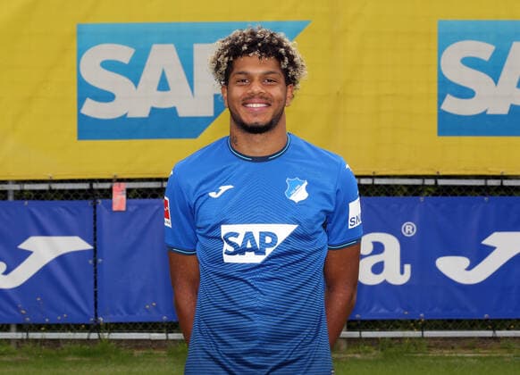 Georginio Rutter (Hoffenh) , TSG 1899 Hoffenheim . Porträttermin TSG 1899 Hoffenheim 2021-2022 . Zuzenhausen, GER, 15.07.2020 ,Fussball 1. Bundesliga 2021 2022 . Editorial use only !