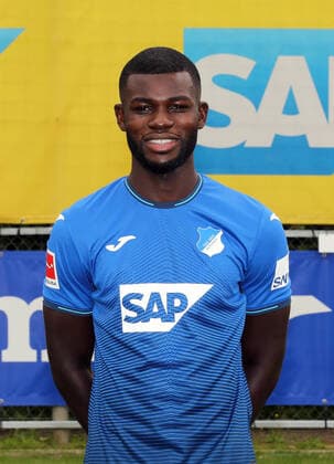 Ihlas Bebou , TSG 1899 Hoffenheim . Porträttermin TSG 1899 Hoffenheim 2021-2022 . Zuzenhausen, GER, 15.07.2020 ,Fussball 1. Bundesliga 2021 2022 . Editorial use only !
