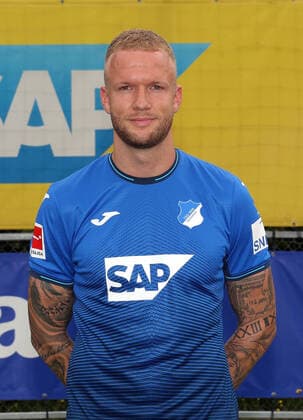 Kevin Vogt (Hoffenh) , TSG 1899 Hoffenheim . Porträttermin TSG 1899 Hoffenheim 2021-2022 . Zuzenhausen, GER, 15.07.2020 ,Fussball 1. Bundesliga 2021 2022 . Editorial use only !