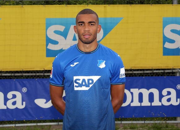 Kevin Akpoguma , TSG 1899 Hoffenheim . Porträttermin TSG 1899 Hoffenheim 2021-2022 . Zuzenhausen, GER, 15.07.2020 ,Fussball 1. Bundesliga 2021 2022 . Editorial use only !