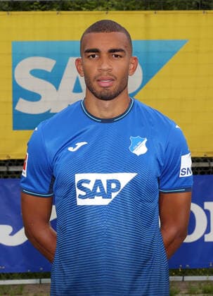Kevin Akpoguma , TSG 1899 Hoffenheim . Porträttermin TSG 1899 Hoffenheim 2021-2022 . Zuzenhausen, GER, 15.07.2020 ,Fussball 1. Bundesliga 2021 2022 . Editorial use only !