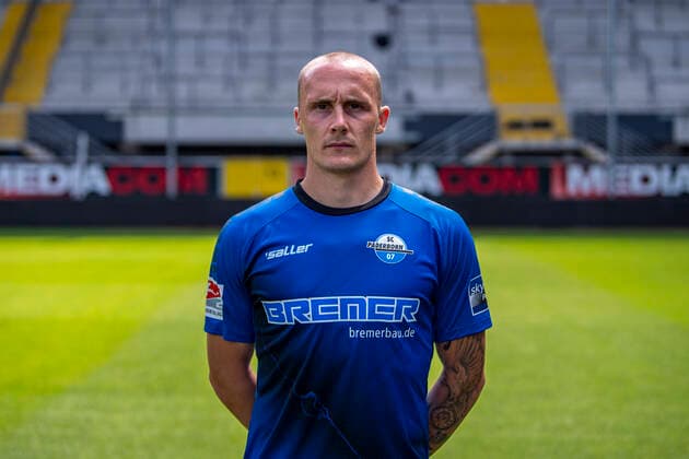 Sven Michel; SC Paderborn 07; 2.BL, Porträttermin 2021 2022 Copyright: xDavidxInderliedx