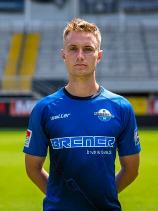 Jasper van der Werff; SC Paderborn 07; 2.BL, Porträttermin 2021 2022 Copyright: xDavidxInderliedx