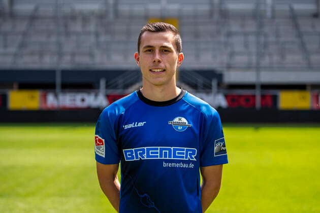 Ron Schallenberg; SC Paderborn 07; 2.BL, Porträttermin 2021 2022 Copyright: xDavidxInderliedx