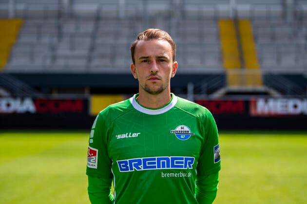 Leopold Zingerle; SC Paderborn 07; 2.BL, Porträttermin 2021 2022 Copyright: xDavidxInderliedx
