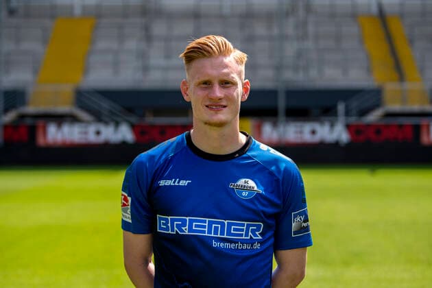 Pascal Steinwender; SC Paderborn 07; 2.BL, Porträttermin 2021 2022 Copyright: xDavidxInderliedx