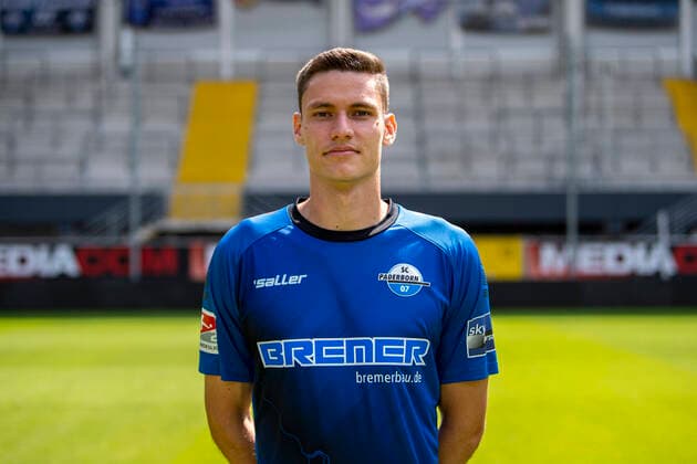 Maximilian Thalhammer; SC Paderborn 07; 2.BL, Porträttermin 2021 2022 Copyright: xDavidxInderliedx