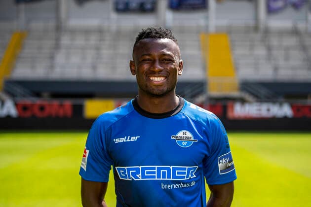 Jamilu Collins; SC Paderborn 07; 2.BL, Porträttermin 2021 2022 Copyright: xDavidxInderliedx
