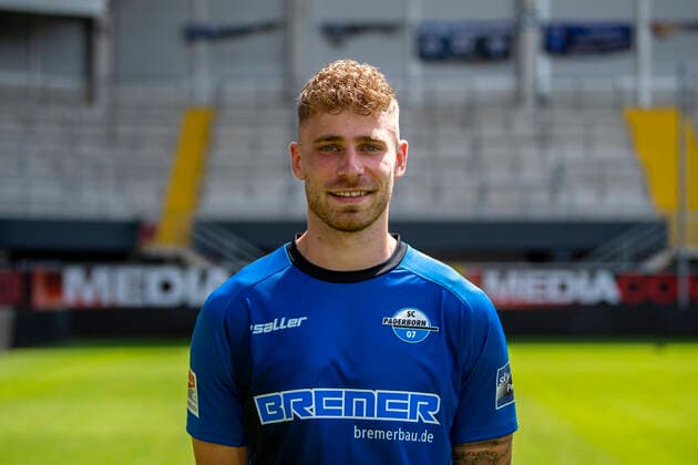 Felix Platte; SC Paderborn 07; 2.BL, Porträttermin 2021 2022 Copyright: xDavidxInderliedx