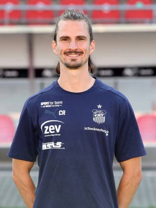 Teampraesentation Zwickau 15.07.2021 Athletiktrainer Christoph Rezler; FSV Zwickau, 3.Liga, Porträttermin 2021 2022 , Zwickau, 15.07.2021, Stadion Zwickau, Fussball ,