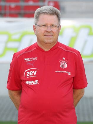 Teampraesentation Zwickau 15.07.2021 Mannschaftsarzt Dr. Reinhold Müller Mueller ; FSV Zwickau, 3.Liga, Porträttermin 2021 2022 , Zwickau, 15.07.2021, Stadion Zwickau, Fussball ,