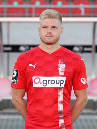 Teampraesentation Zwickau 15.07.2021 Lars Lokotsch (9, Zwickau); FSV Zwickau, 3.Liga, Porträttermin 2021 2022 , Zwickau, 15.07.2021, Stadion Zwickau, Fussball ,