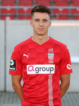 Teampraesentation Zwickau 15.07.2021 Dustin Willms (11, Zwickau); FSV Zwickau, 3.Liga, Porträttermin 2021 2022 , Zwickau, 15.07.2021, Stadion Zwickau, Fussball ,