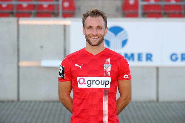 Teampraesentation Zwickau 15.07.2021 Mike Könnecke Koennecke (13, Zwickau); FSV Zwickau, 3.Liga, Porträttermin 2021 2022 , Zwickau, 15.07.2021, Stadion Zwickau, Fussball ,
