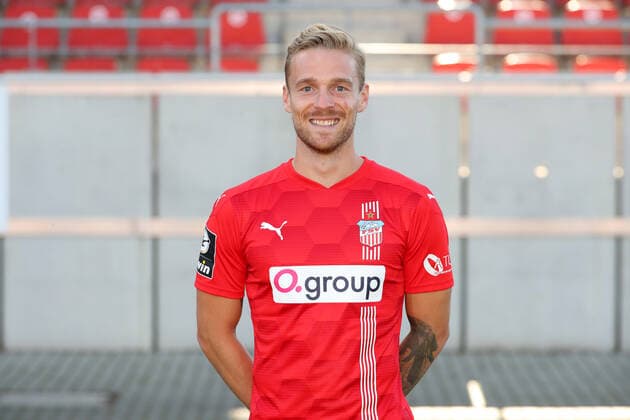 Teampraesentation Zwickau 15.07.2021 Nils Butzen (16, Zwickau); FSV Zwickau, 3.Liga, Porträttermin 2021 2022 , Zwickau, 15.07.2021, Stadion Zwickau, Fussball ,