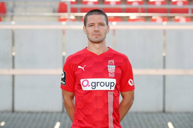 Teampraesentation Zwickau 15.07.2021 Adam Susac (17, Zwickau); FSV Zwickau, 3.Liga, Porträttermin 2021 2022 , Zwickau, 15.07.2021, Stadion Zwickau, Fussball ,