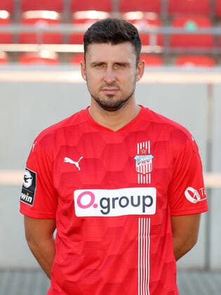 Teampraesentation Zwickau 15.07.2021 Davy Frick (19, Zwickau); FSV Zwickau, 3.Liga, Porträttermin 2021 2022 , Zwickau, 15.07.2021, Stadion Zwickau, Fussball ,