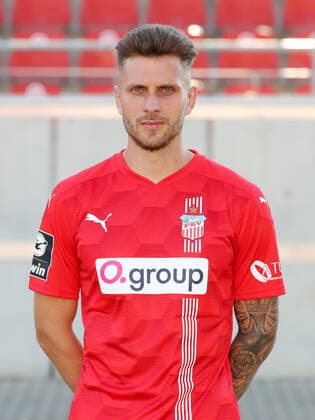 Teampraesentation Zwickau 15.07.2021 Yannik Möker Moeker (27, Zwickau); FSV Zwickau, 3.Liga, Porträttermin 2021 2022 , Zwickau, 15.07.2021, Stadion Zwickau, Fussball ,
