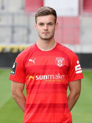 Teampraesentation Halle 15.07.2021 Tom Zimmerschied (30, Halle); Hallescher FC, 3.Liga, Porträttermin 2021 2022 , Halle, 15.07.2021, Leuna Chemie Stadion, Fussball ,