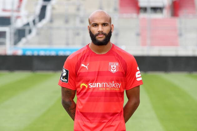 Teampraesentation Halle 15.07.2021 Terrence Boyd (13, Halle); Hallescher FC, 3.Liga, Porträttermin 2021 2022 , Halle, 15.07.2021, Leuna Chemie Stadion, Fussball ,