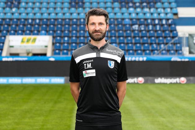 Physiotherapeut Tino Meyer (1. FC Magdeburg) - 3. Liga 2021 2022 offizieller Fototermin 1. FC Magdeburg in der MDCC Arena in Magdeburg - Deutschland, Fussball, Maenner,GER,15.07.2021