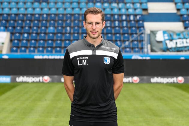 Athletiktrainer Lars Mertelmeyer (1. FC Magdeburg) - 3. Liga 2021 2022 offizieller Fototermin 1. FC Magdeburg in der MDCC Arena in Magdeburg - Deutschland, Fussball, Maenner,GER,15.07.2021