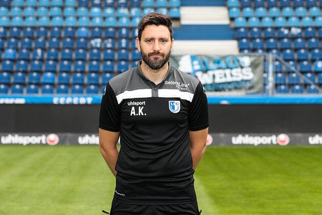 Co-Trainer Andre Kilian (1. FC Magdeburg) - 3. Liga 2021 2022 offizieller Fototermin 1. FC Magdeburg in der MDCC Arena in Magdeburg - Deutschland, Fussball, Maenner,GER,15.07.2021
