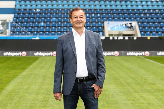 Sportdirektor Otmar Schork (1. FC Magdeburg) - 3. Liga Portraittermin 2021 2022 offizieller Fototermin 1. FC Magdeburg in der MDCC Arena in Magdeburg - Deutschland, Fussball, Maenner,GER,15.07.2021